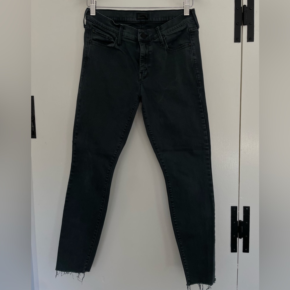 MOTHER Looker Ankle Fray “Blow By Blow” 29 (fit like 28)